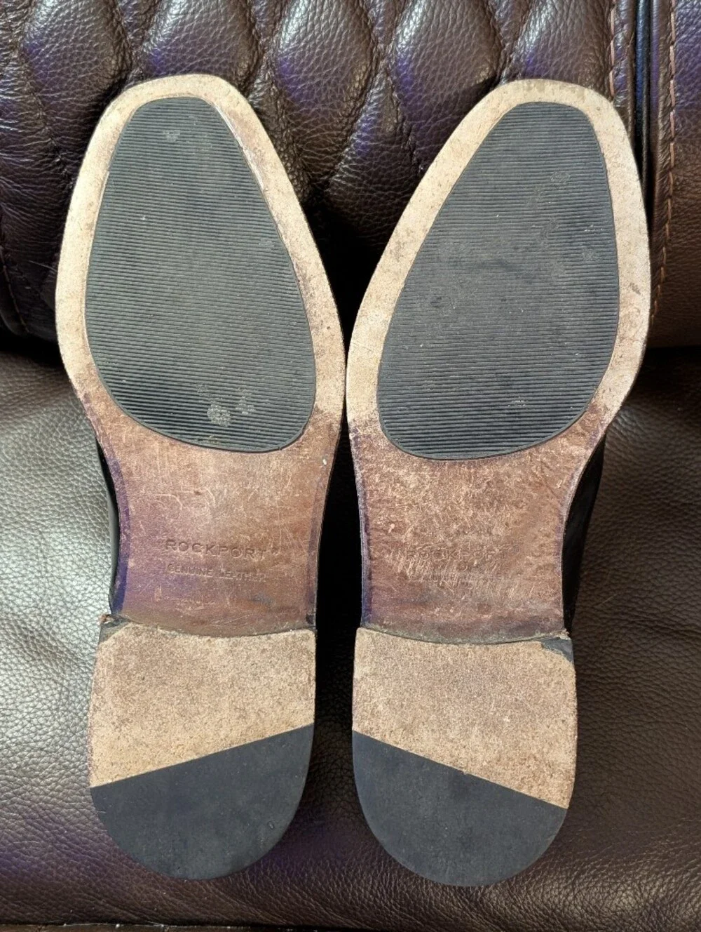 Rockport Men's Cap-Toe Oxford With Brouging Size 11M